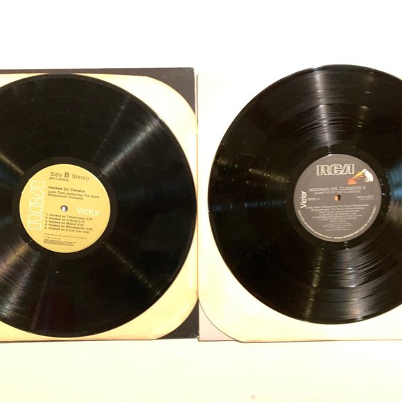 Louis Clark - Hooked on Classics I + II - Vinyl LP Records - Picture 4 of 4